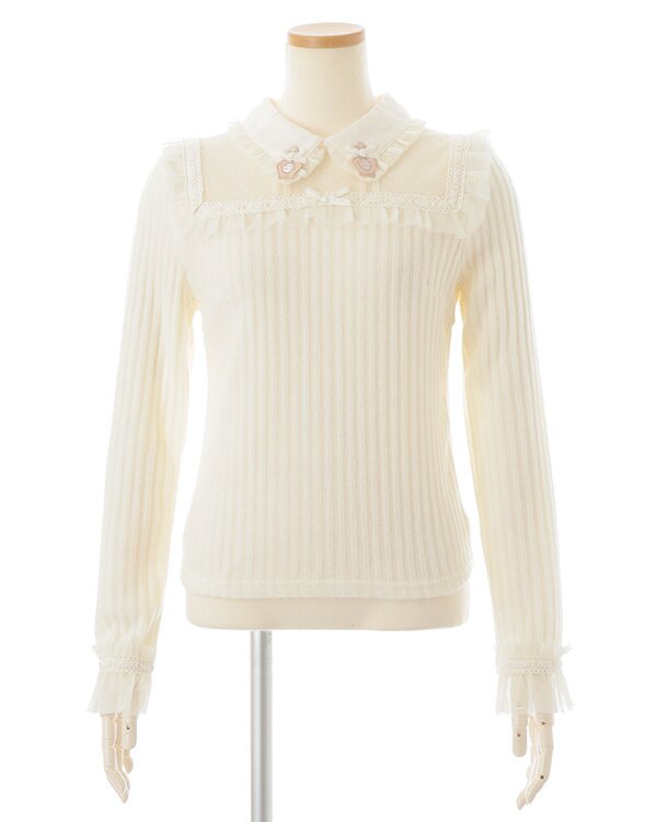 LIZ LISA Perfume Bottle Ribbed Top - Tokyo Otaku Mode (TOM)