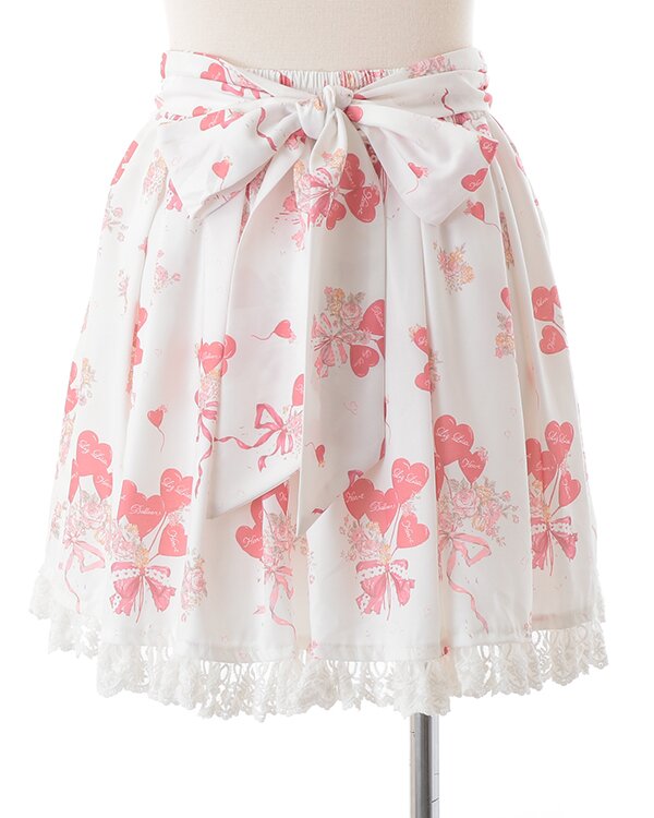 ★LUVISTRUE★SM BALLOON SKIRT(WHITE)★正規品/韓国直送料込 Shirred Bubble Mini Skirt OM428 - Korean Women's Fashion