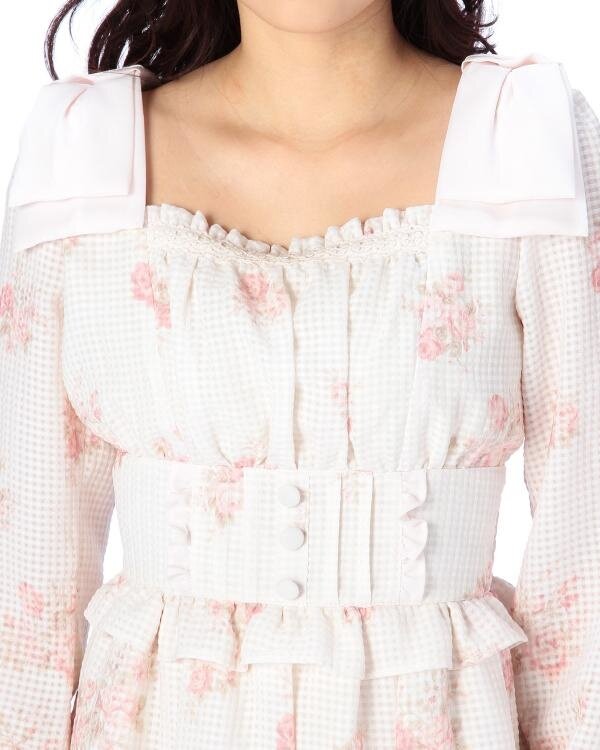 LIZ LISA Floral Panel One Piece Dress: LIZ LISA - Tokyo
