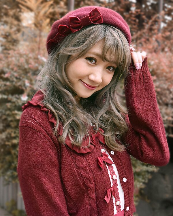 LIZ LISA Classic Ribbon Beret