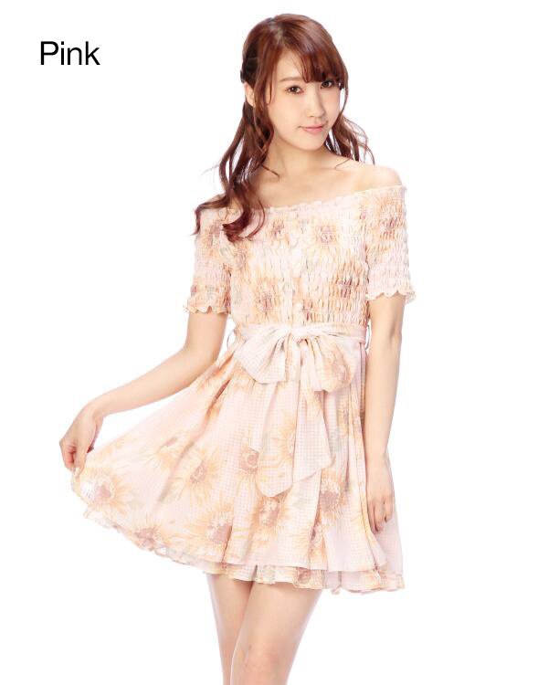 LIZ LISA Sunflower Dress w/ Official LIZ LISA Shop Bag: LIZ