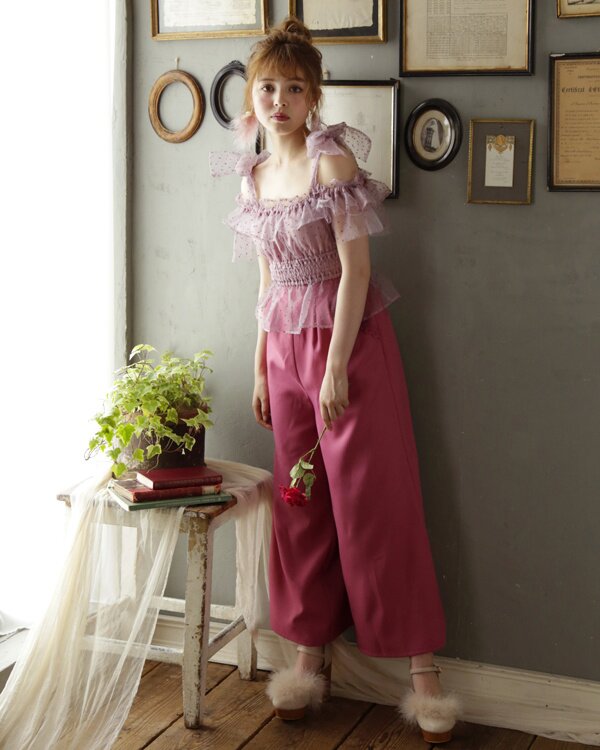 パンツ Liz ダブル消しプリーツスカパン ｜ LIZ LISA（リズリサ）公式通販