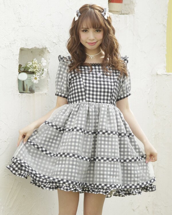 LIZ LISA Gingham Ribbon Dress: LIZ LISA - Tokyo Otaku Mode (TOM)