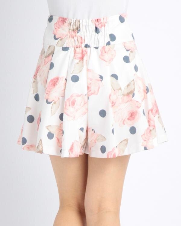 LIZ LISA Floral Polka Dot Sukapan Skirt: LIZ LISA - Tokyo Otaku Mode (TOM)