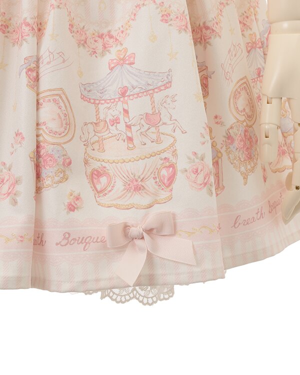 【LOTSYOU】韓国人気★Merry merry Dress (S,M) LIZ LISA Merry-Go-Round Music Box Jumper Skirt - Tokyo Otaku