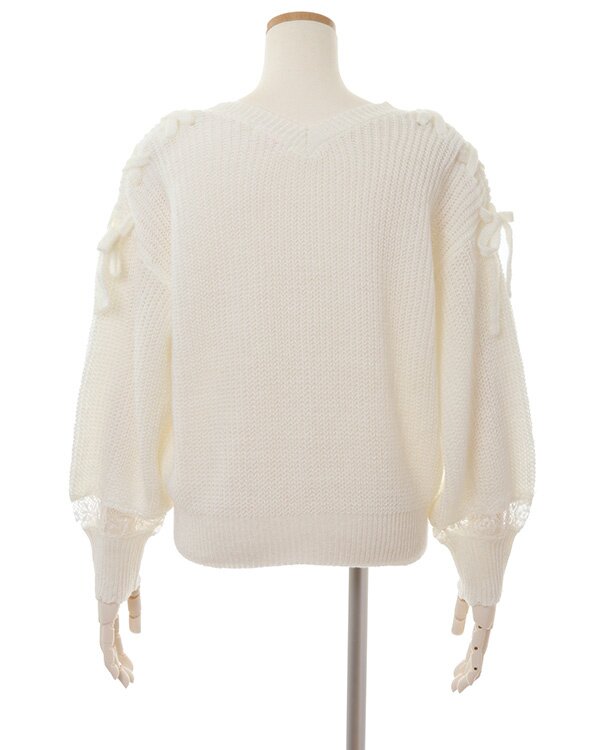 EDIT.FOR LULU 【ROLLAS RIBBON CARDIGAN】 EDIT.FOR LULU 【ROLLAS RIBBON CARDIGAN】