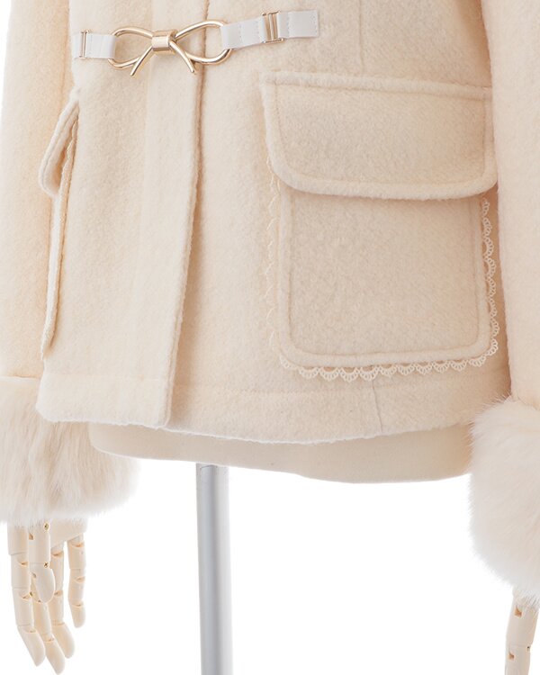 LIZ LISA Ribbon Bit Short Duffle Coat: LIZ LISA - Tokyo Otaku Mode