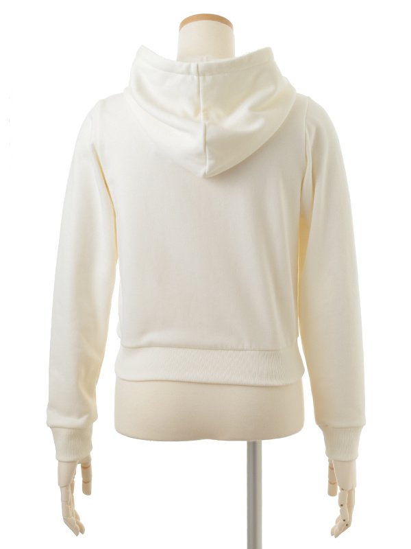 LIZ LISA Embroidery & Ribbons Zip Hoodie - Tokyo Otaku Mode (TOM)