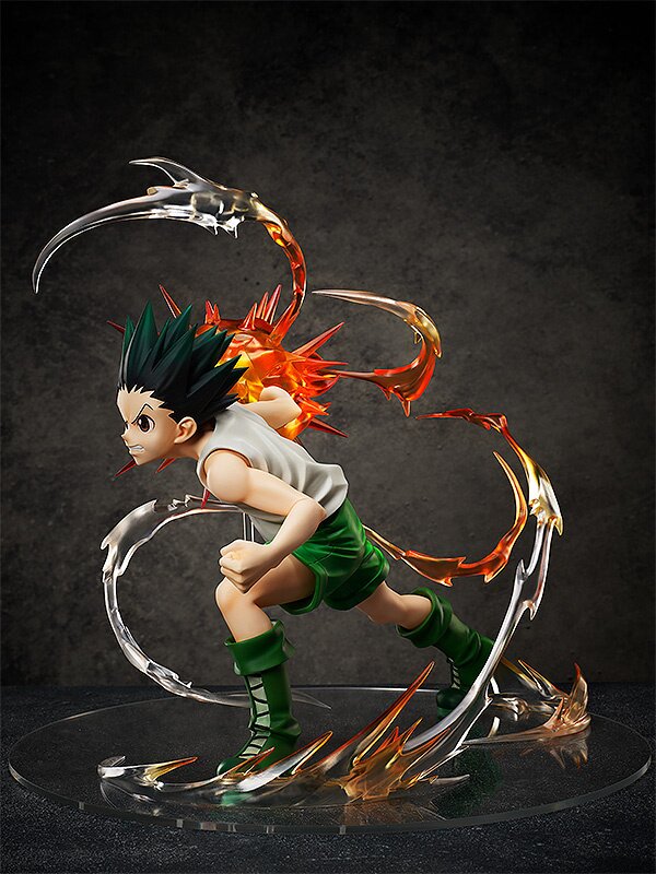 Action Figure Gon Freecss Miniatura: Hunter x Hunter Anime Manga