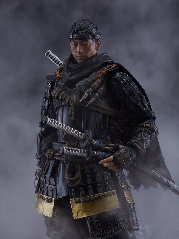 GOOD SMILE COMPANY - figma Ghost of Tsushima 境井仁 figma Ghost of tsushima Jin Sakai Action Figure 155mm GOOD