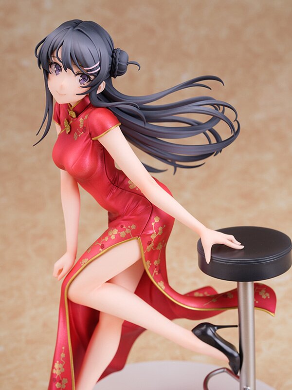 AmiAmi [Character & Hobby Shop]  Rascal Does Not Dream of Bunny Girl Senpai  Nodoka Toyohama Chinese Dress ver. BIG Acrylic Stand(Pre-order)