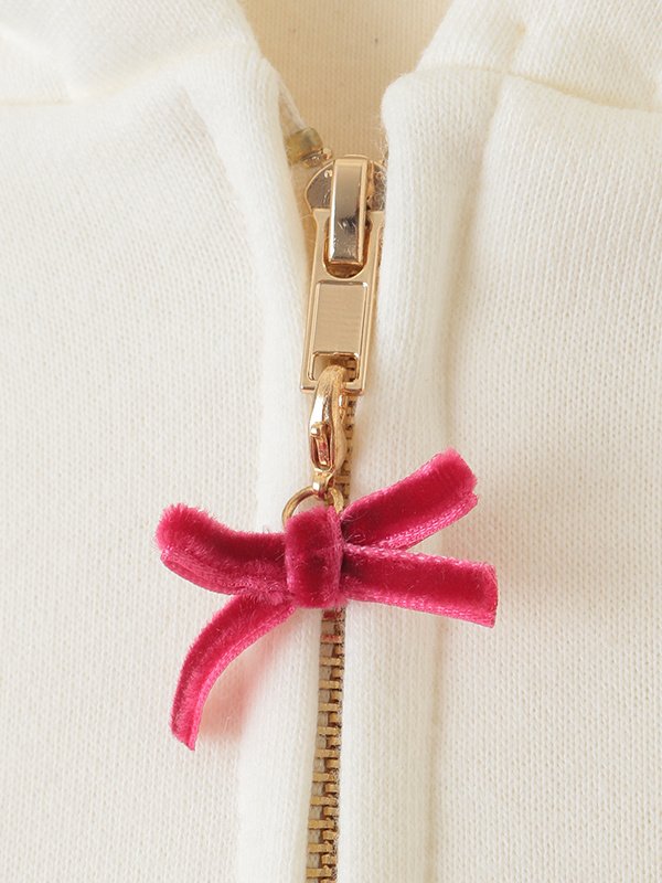 LIZ LISA Embroidery & Ribbons Zip Hoodie - Tokyo Otaku Mode (TOM)