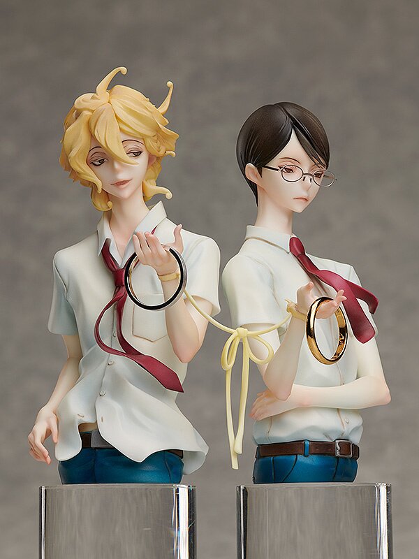 Classmates Hikaru Kasukabe & Licht Sajo Statue & Ring Style Set ...