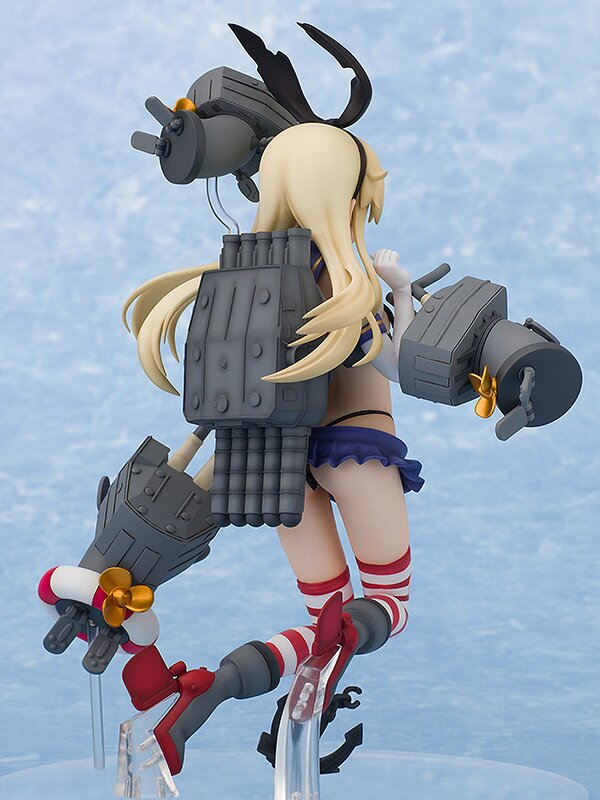 KanColle Shimakaze Major Damage Ver. 1/8 Scale Figure: Good