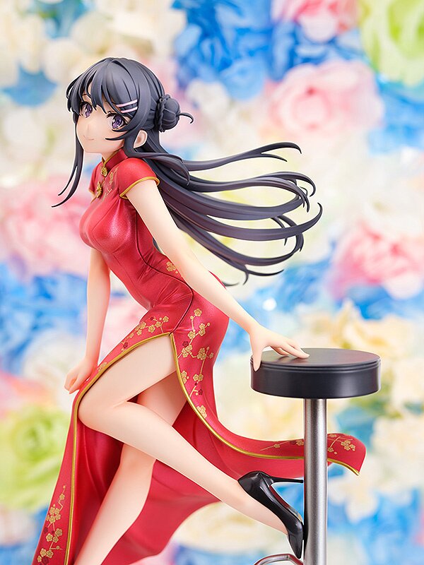 AmiAmi [Character & Hobby Shop]  Rascal Does Not Dream of Bunny Girl Senpai  Nodoka Toyohama Chinese Dress ver. BIG Acrylic Stand(Pre-order)