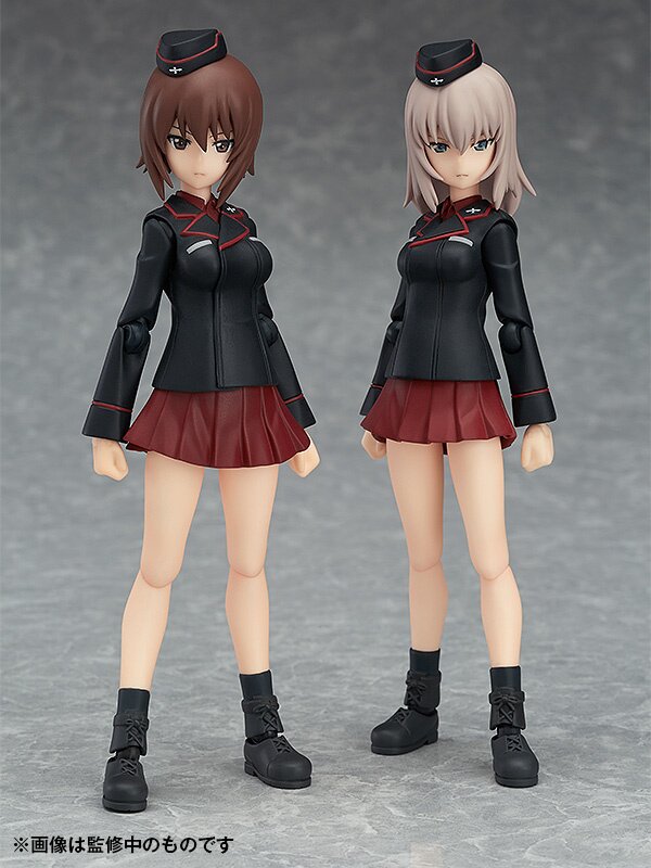 Figma Girls Und Panzer Maho Nishizumi And Erika Itsumi Set Good Smile 