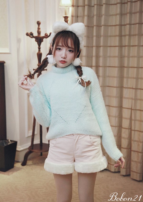 Bobon21 Pastel Knit Shirt - Tokyo Otaku Mode (TOM)