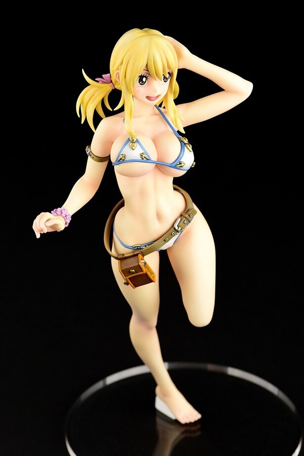 Fairy Tail Lucy Heartfilia Swimsuit Gravure Style Figure: Orca