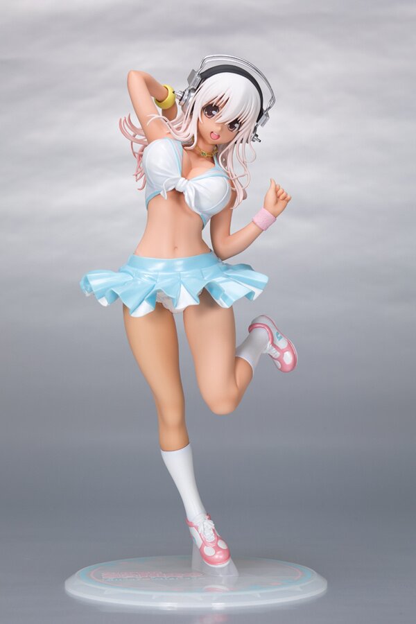 SUPER SONICO Cheer Girl ver. フィギュア Amazon.com: Orchid Seed Nitro Super Sonico PVC Figure (Cheerleader