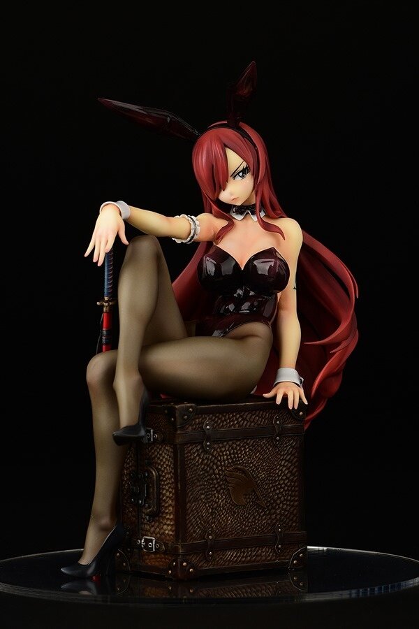 エルザ・スカーレット Bunny girl Style 1/6スケール Fairy Tail Erza Scarlet Bunny Girl Style Figure - Tokyo