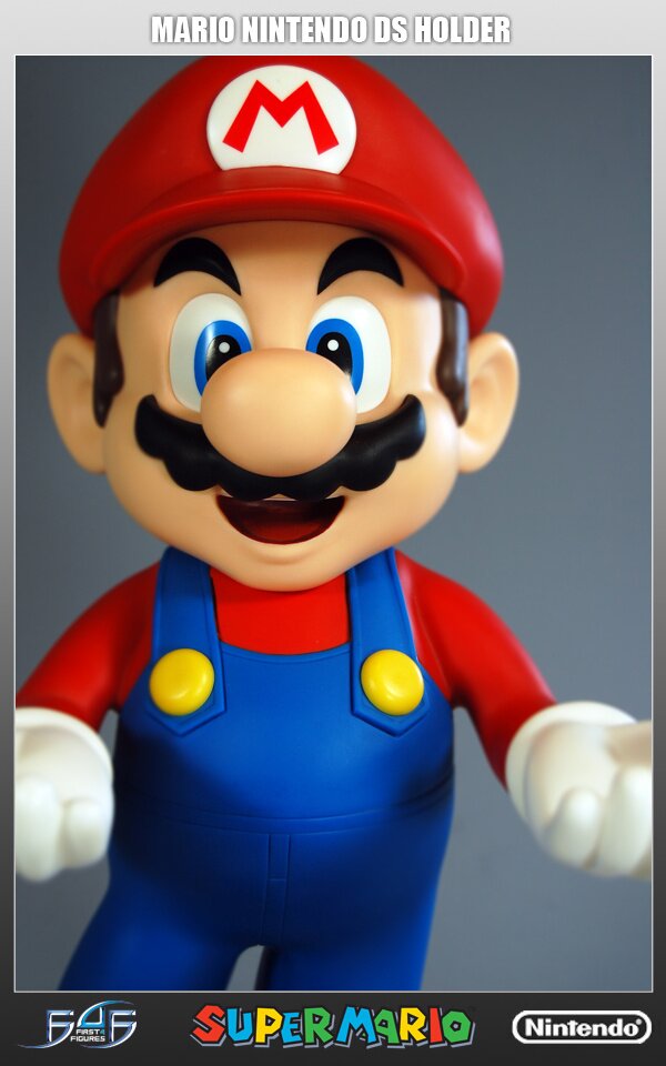 super mario ds holder statue
