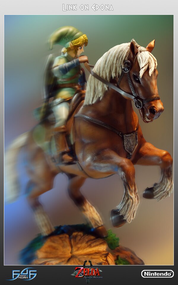 link and epona figure