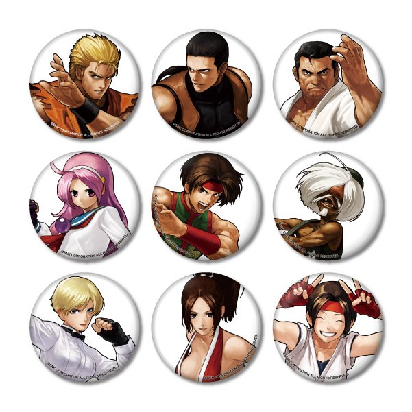 The King of Fighters XIII Trading Pin Badge Vol. 2 Box Set - Tokyo