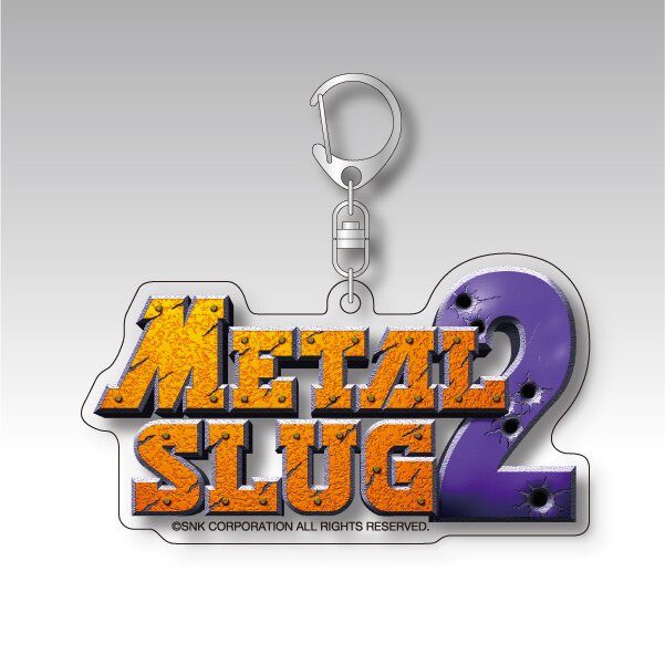 Metal Slug 2 Title Logo Acrylic Keychain - Tokyo Otaku Mode (TOM)