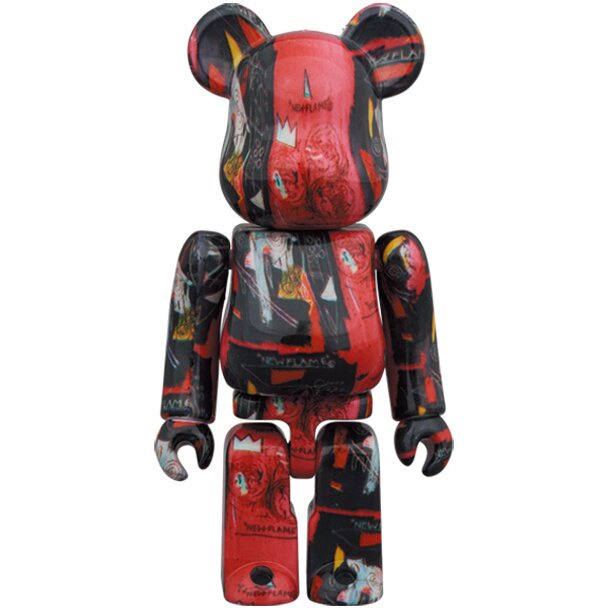 Bearbrick, Andy Warhol's x Jean Michel Basquiat #3, 400% + 100%