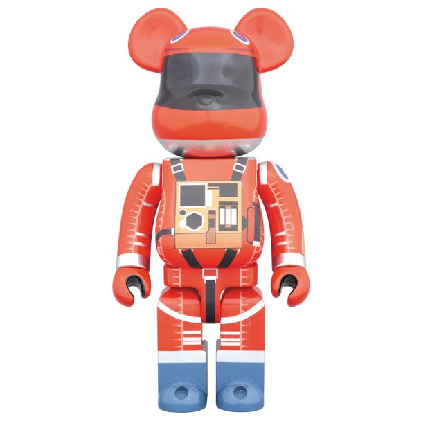 BE@RBRICK 2001: A Space Odyssey Space Suit Orange Ver. 1000%