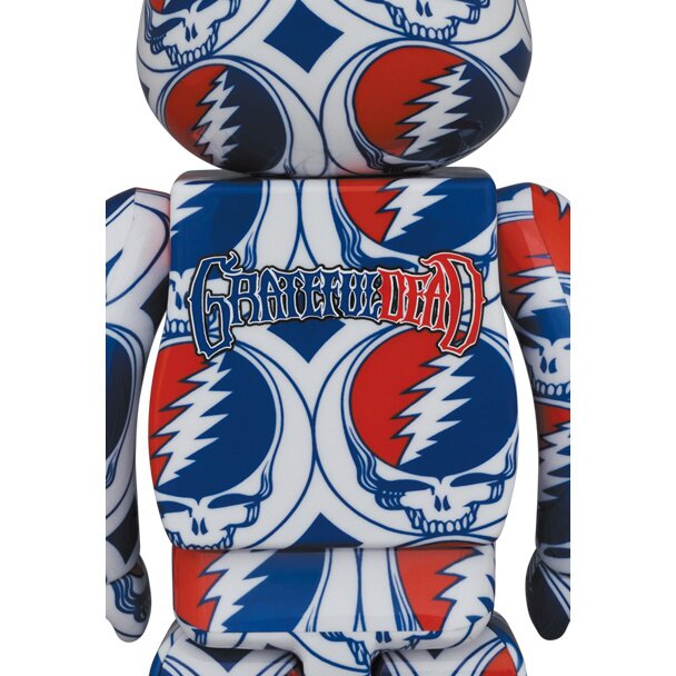 BE@RBRICK Grateful Dead Steal Your Face 100％ & 400％