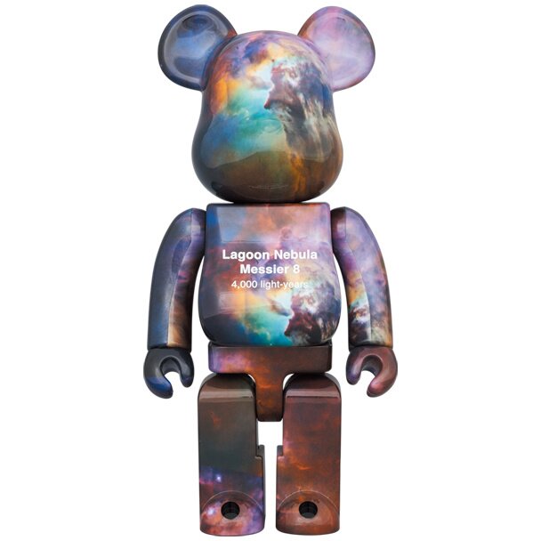 BE＠RBRICK Hubble Space Telescope Lagoon Nebula (Messier 8) 100