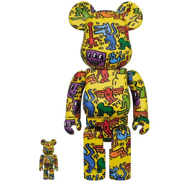 BE@RBRICK Keith Haring Vol. 5 100% & 400% Set