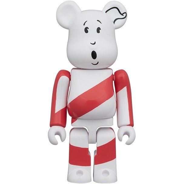 BE@RBRICK Ghostbusters Stay Puft Marshmallow Man Angry Face & No