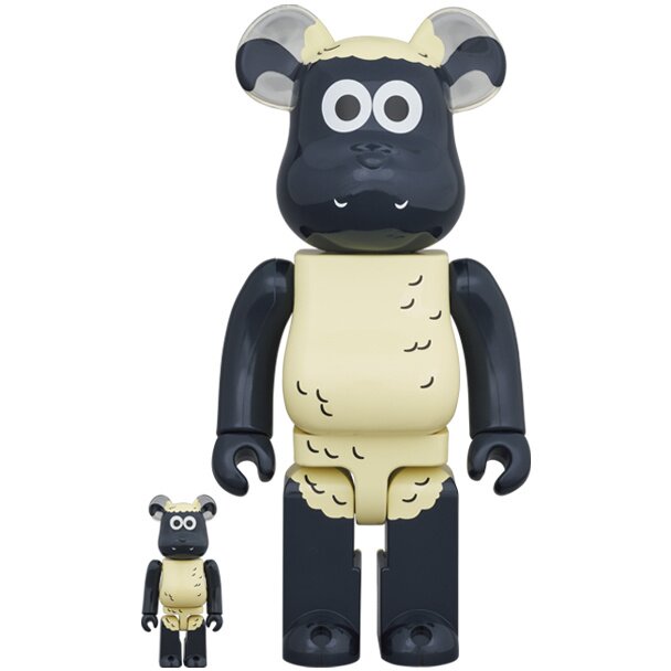 Amazon.com: Medicom Shaun The Sheep 100% & 400% BEA 2PK