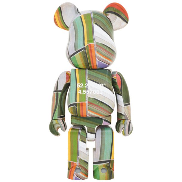BE@RBRICK Benjamin Grant Overview Lisse 1000% - Tokyo Otaku Mode (TOM)