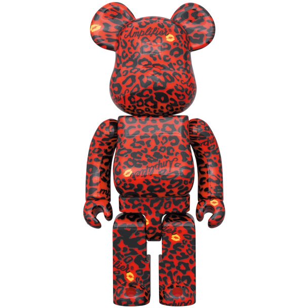 BE＠RBRICK Amplifier Red 100％ & 400％