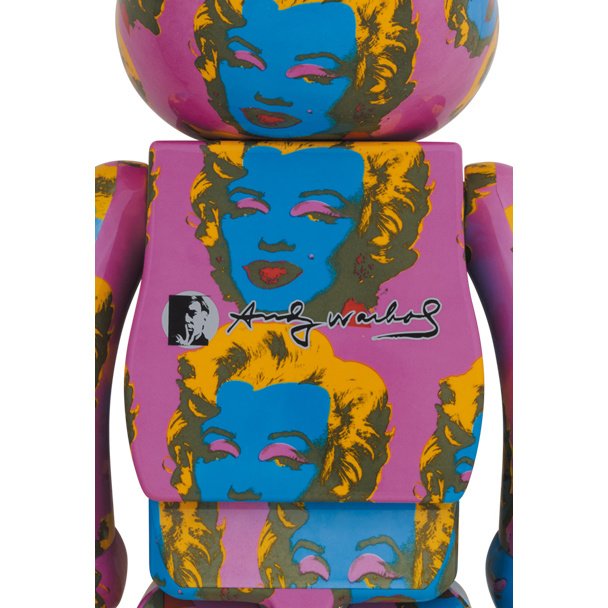 BE@RBRICK Andy Warhol's Marilyn Monroe Vol. 2 1000％: MEDICOM TOY