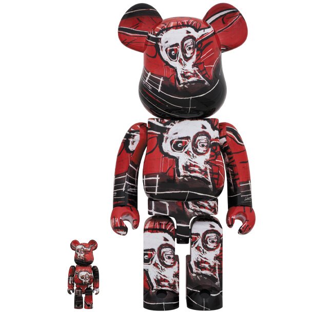 BE@RBRICK Jean Michel Basquiat Vol. 5 100% & 400% Set