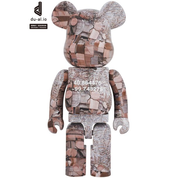 BE＠RBRICK Benjamin Grant Overview Nebraska 1000％