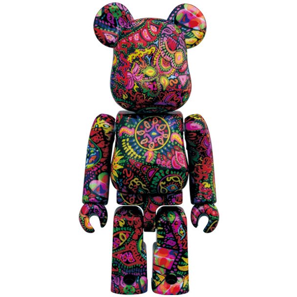 BE@RBRICK Psychedelic Paisley 100％  400％ BE@RBRICK Psychedelic Paisley 100% & 400% - Tokyo Otaku Mode (TOM)