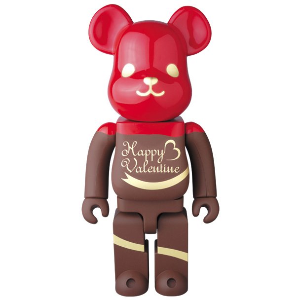 Valentine BE＠RBRICK SET バレンタイン 2009年 BE@RBRICK 2017 Valentine Chocolat Framboise 400%: MEDICOM TOY