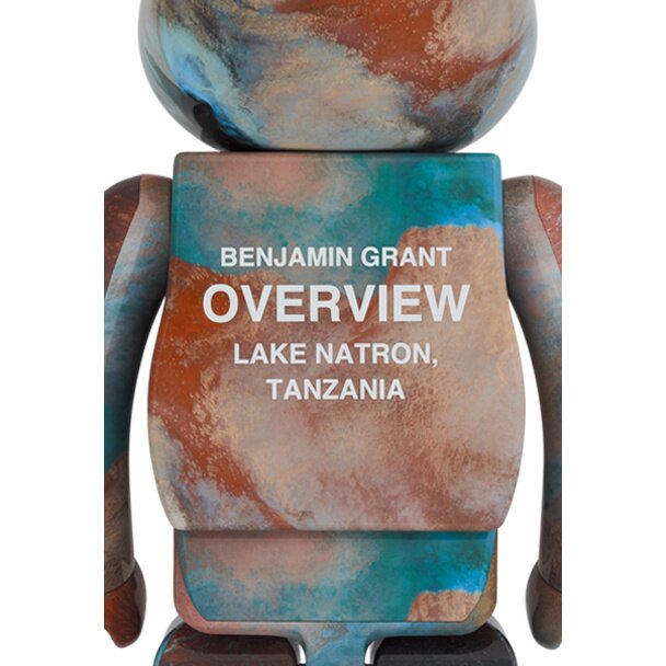 BE＠RBRICK Benjamin Grant Overview Lake Natron 1000％: MEDICOM TOY