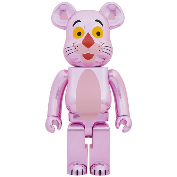 BE＠RBRICK Pink Panther: Chrome Ver. 1000％: MEDICOM TOY 32% OFF