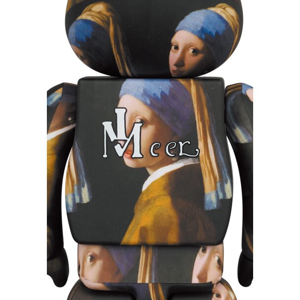Bearbrick Johannes Vermeer (Girl with a Pearl Earring) 100
