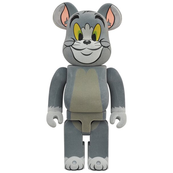 BE@RBRICK Tom and Jerry Tom Flocky 100% & 400% Set - Tokyo Otaku Mode (TOM)