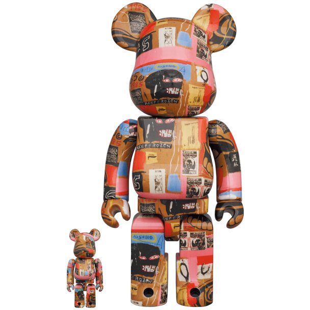 BE@RBRICK Andy Warhol x Jean-Michel Basquiat Vol. 2 100% & 400% Set