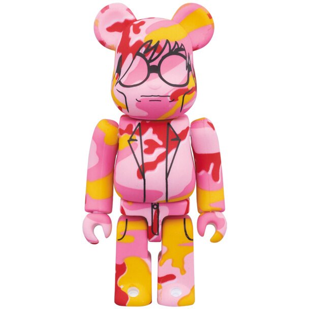 BE@RBRICK Andy Warhol Camo Ver. 100% u0026 400%