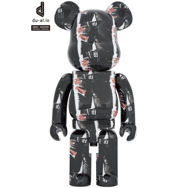 BE＠RBRICK Andy Warhol x The Rolling Stones Sticky Fingers 1000