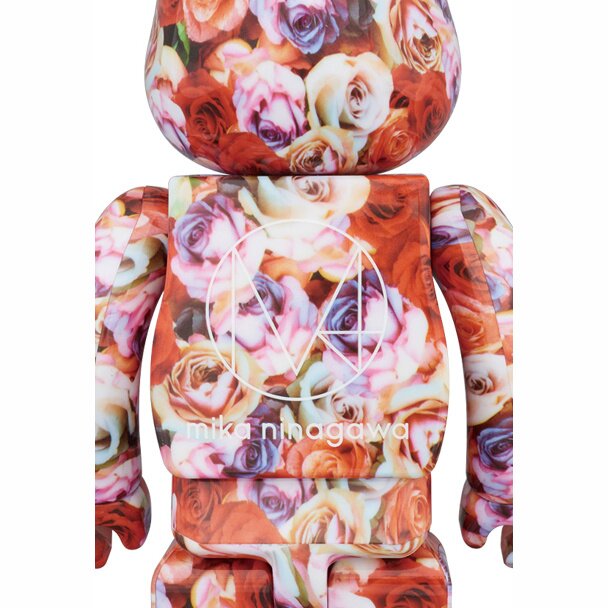 BE@RBRICK ×M / mika ninagawa 400% 100% BE@RBRICK Mika Ninagawa Rose 100% & 400%: MEDICOM TOY